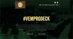 Desktop Screenshot of deckloungebar.com.br